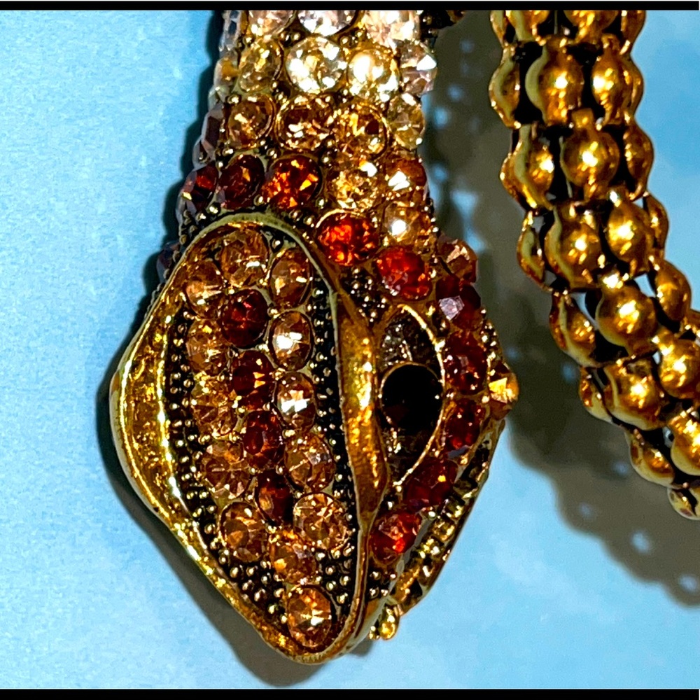 Wrap around snake costume bracelet